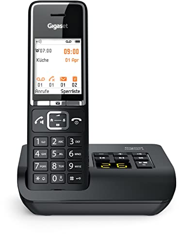 Gigaset Comfort 550A Telefono Analogico Identificatore Di Chiamata Nero