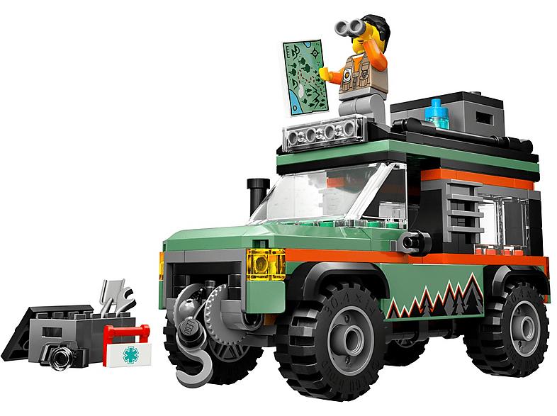 Costruzioni Lego Fuoristrada Montagna 4X4