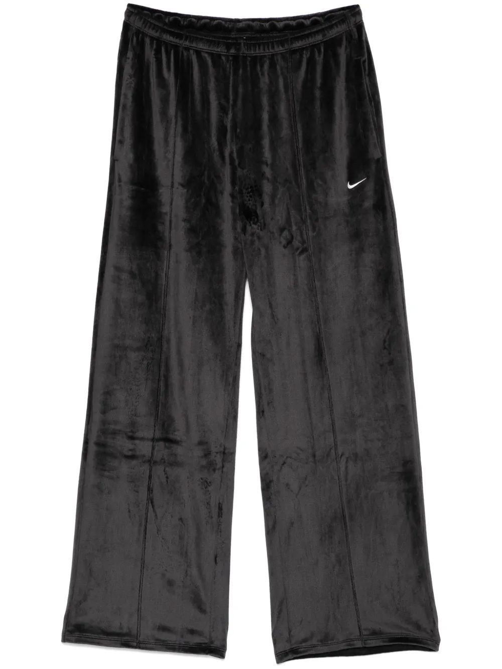 Nike mid-rise velour track pants - Nero