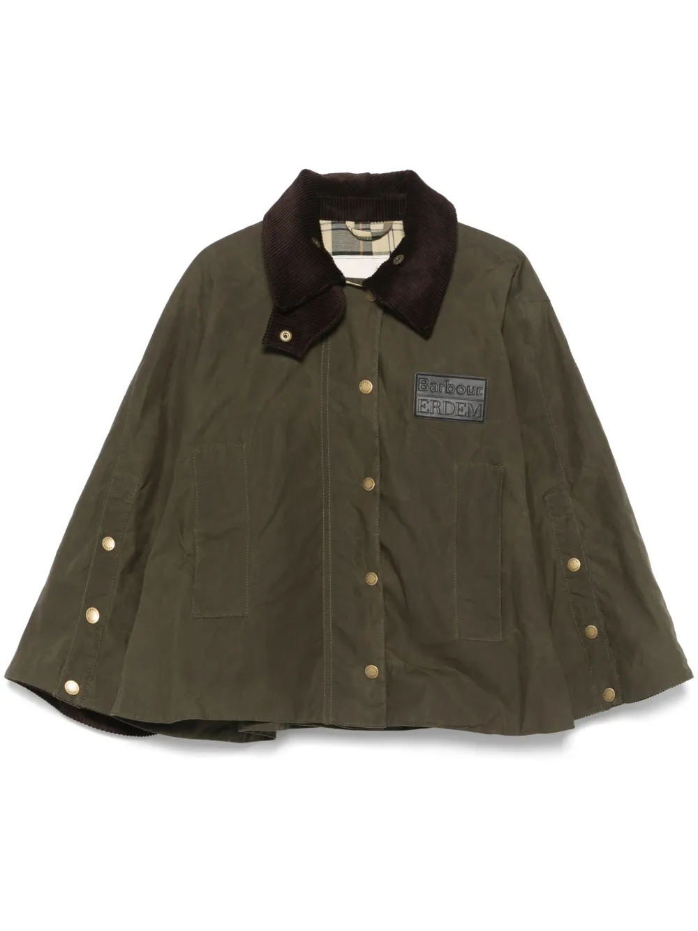 Barbour Giacca Clover BARBOUR x Erdem - Verde