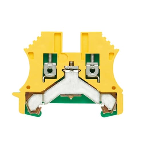 Weidmüller 1010000000 Wpe 2,5 Morsetti Di Terra Modulari, 1 Pavimento, 2,5 Mm²