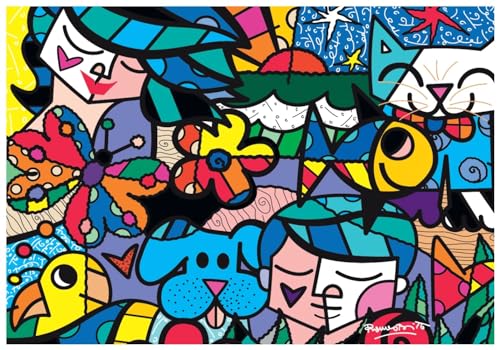 Bluebird 1000 El. Romero Britto, Ogräld Peäšen Kolorälw [Puzzle]