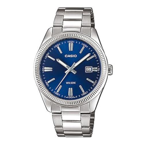 Casio Collection Argentato/Acciaio Orologio Uomo Casual Cod. Mtp-1302Pd-2Avef