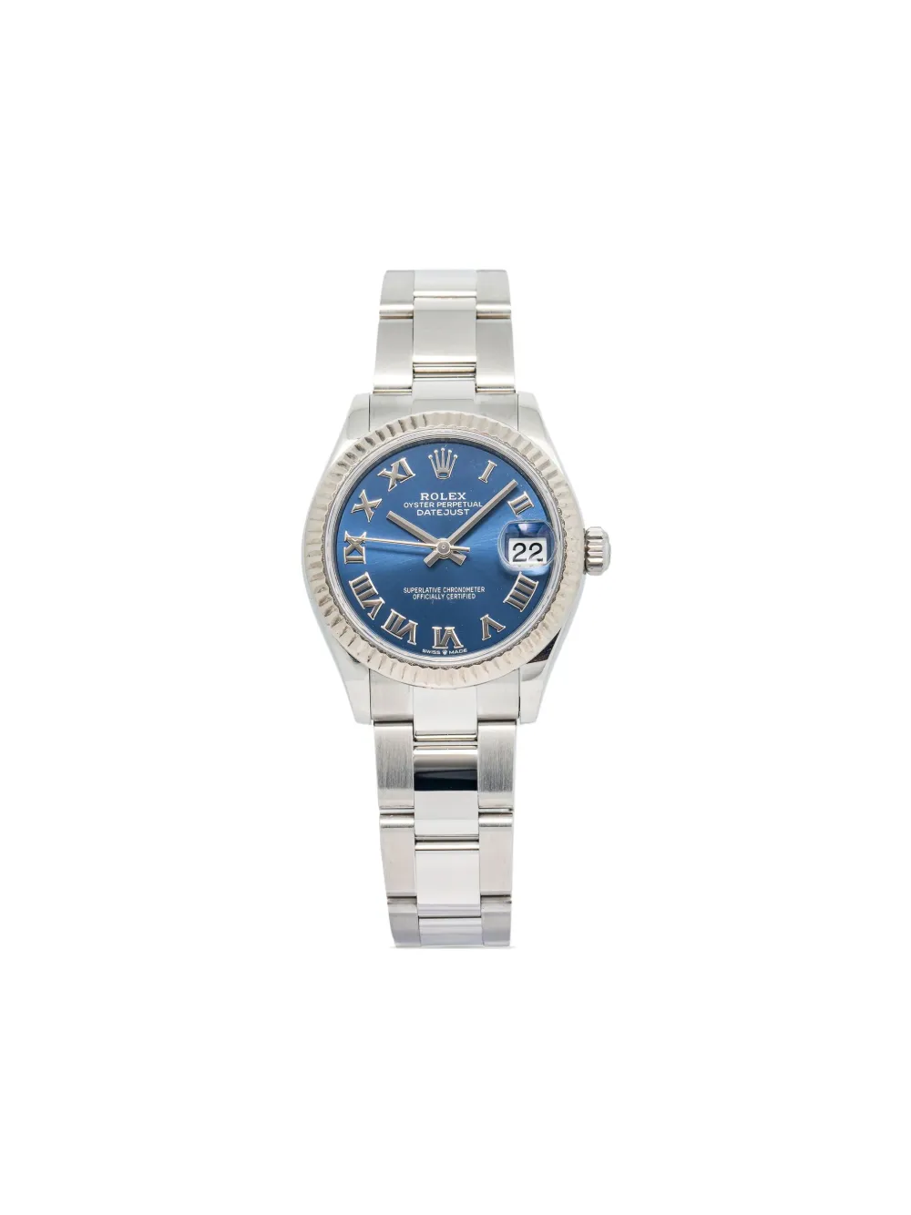 Rolex pre-owned Datejust 31mm - Blu