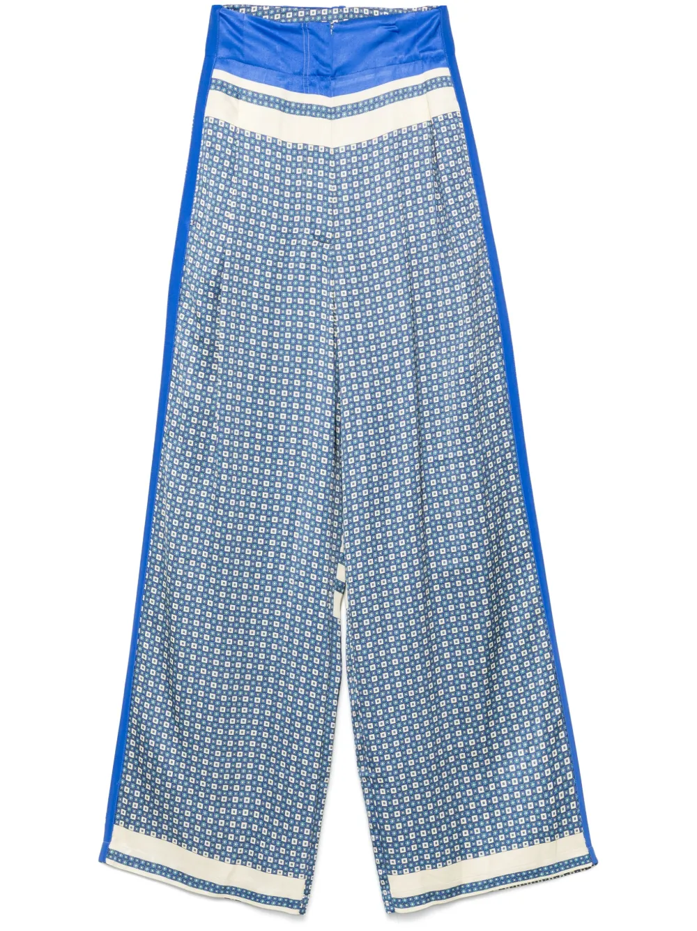 Jejia patterned trousers - Blu