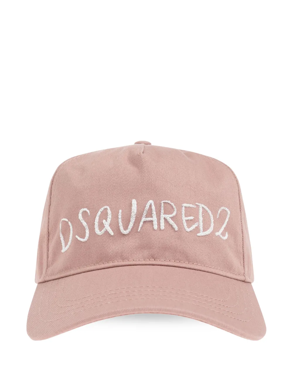 DSQUARED2 logo-embroidered cap - Rosa