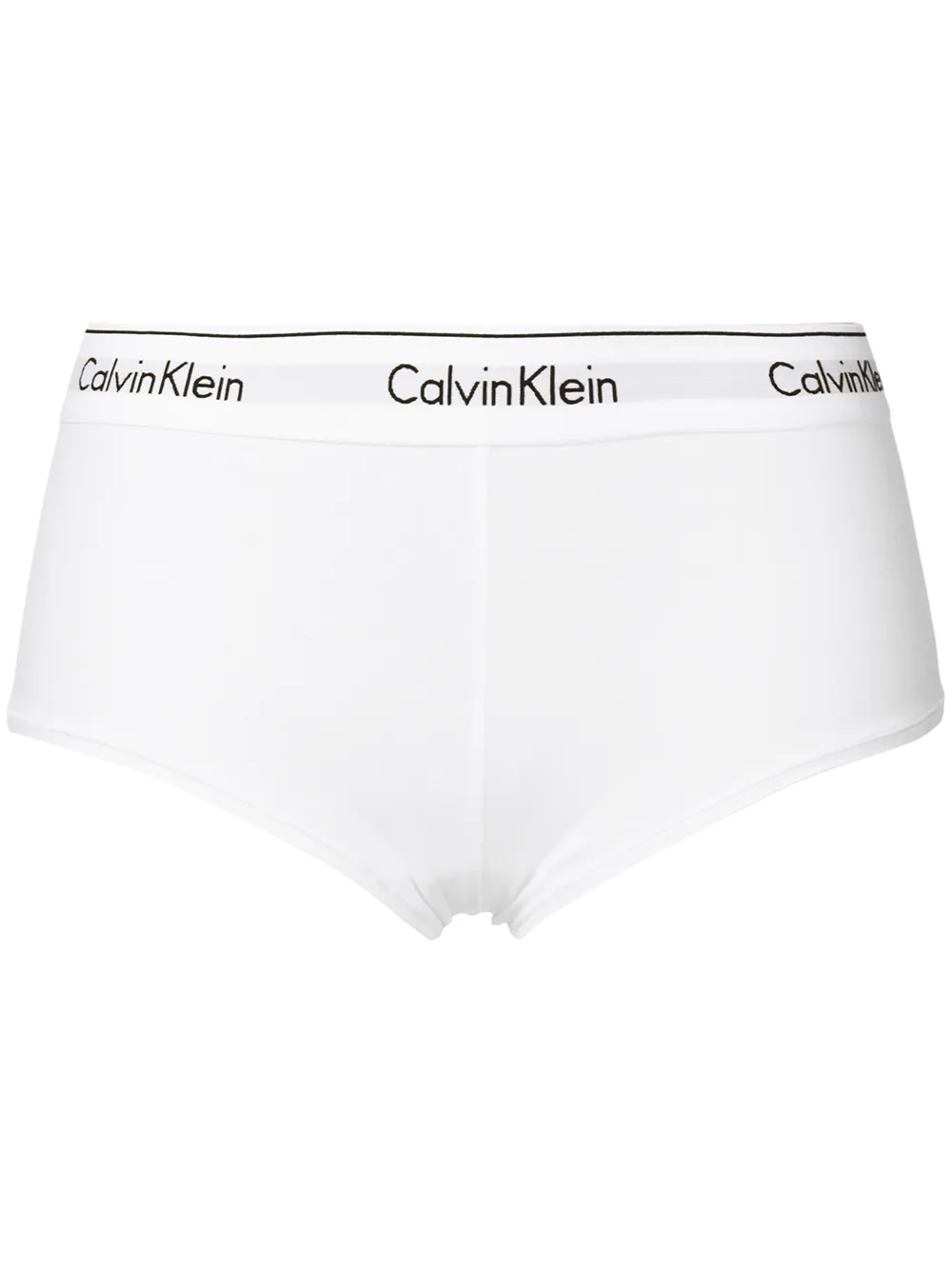 Calvin Klein Slip con fascia logata - Bianco