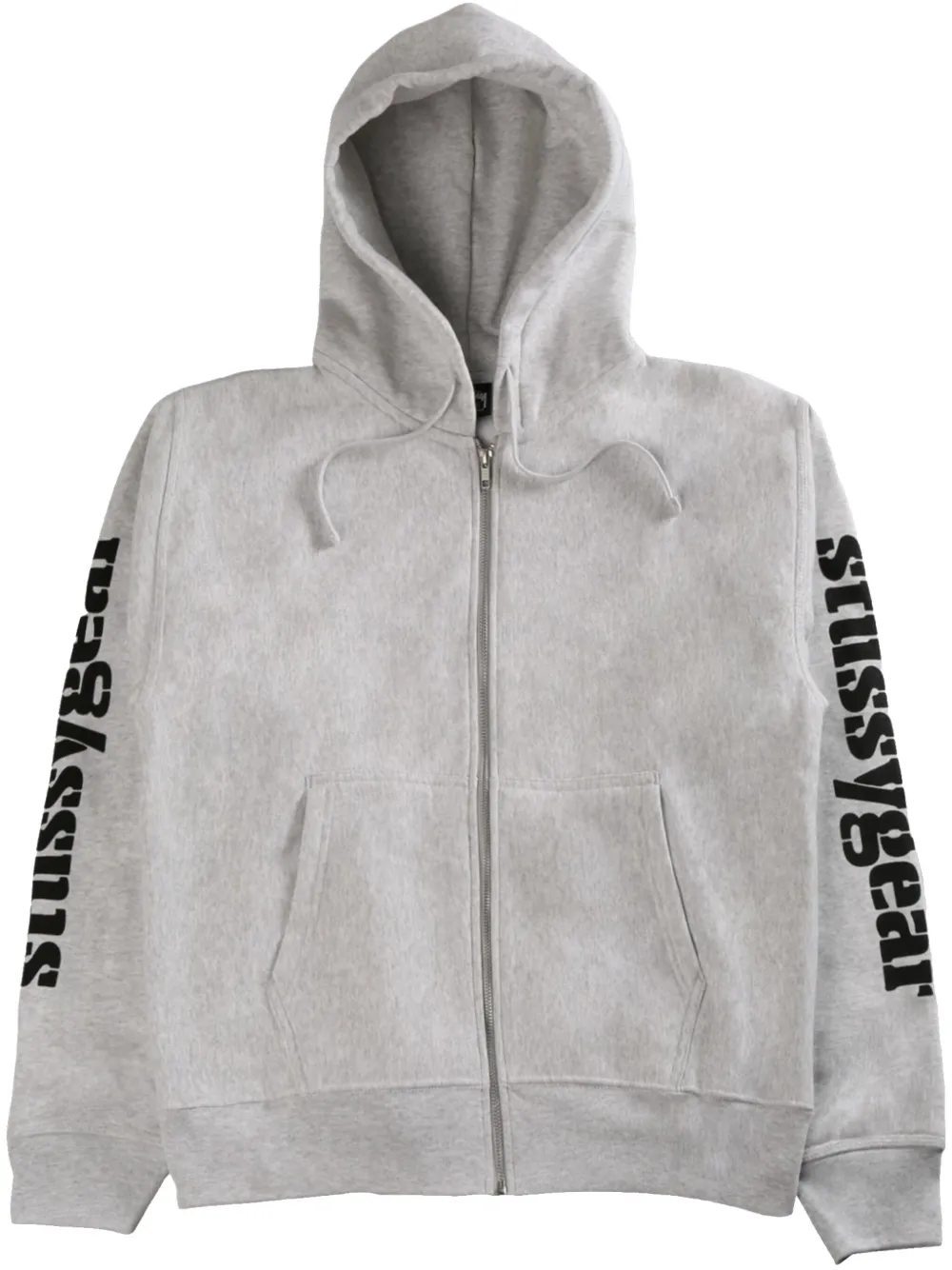 Stüssy zip-up hoodie - Grigio