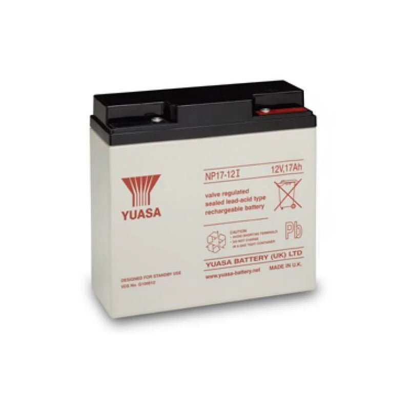 Batteria 12 v 17 ah yuasa originale garanzia allarme antifurto