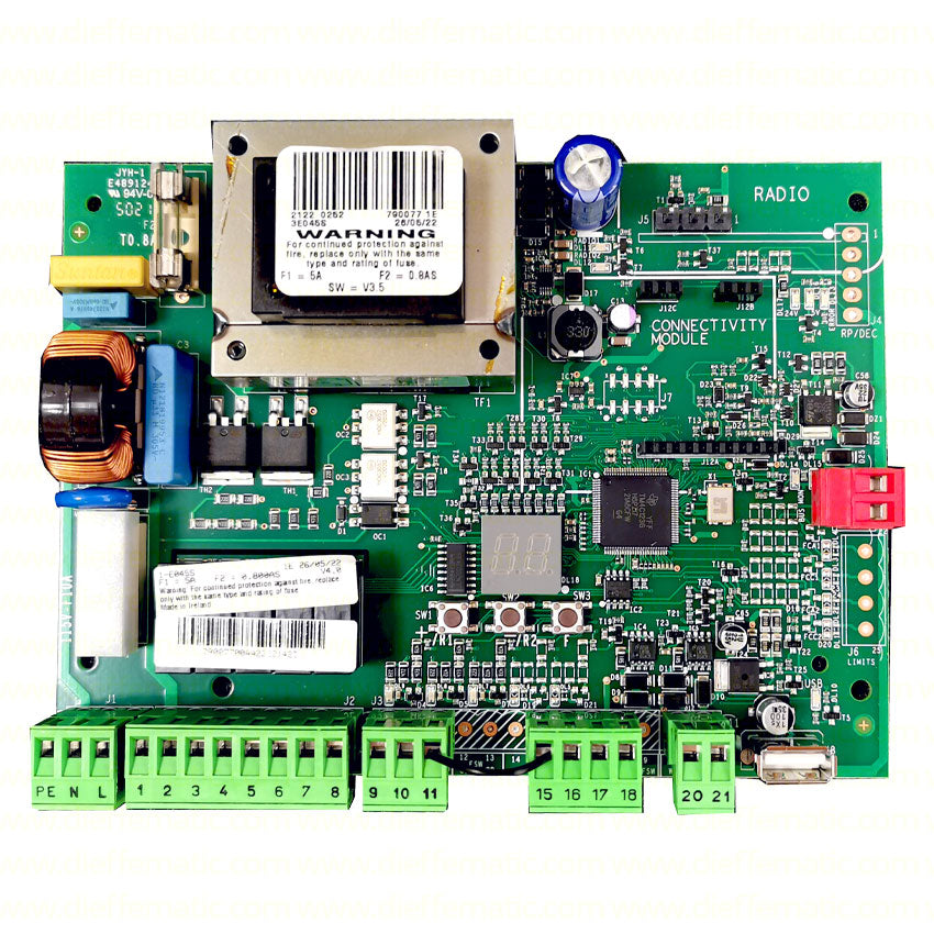 Scheda elettronica e045s per attuatore 402 230v faac 790077 automazione