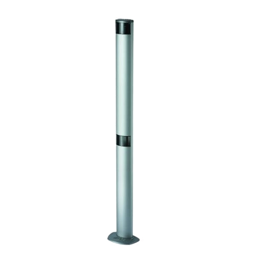 Colonnina in allumuinio h. 100 cm per vire life re100 1ac0060000 automazione
