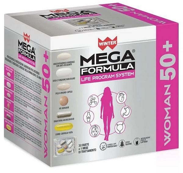 Winter Mega Formula Life Program System Woman 50+ 30 Bustine