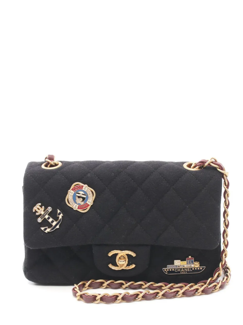 CHANEL Pre-Owned 2018-2019 Classic Flap mini sholder bag - Nero