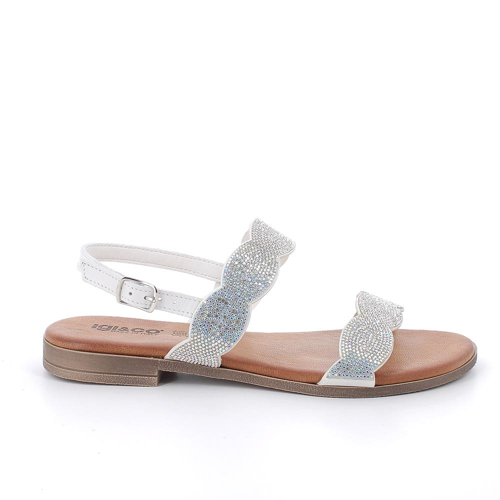 Sandali da donna latte-bianco, Taglia 37 - IgieCo