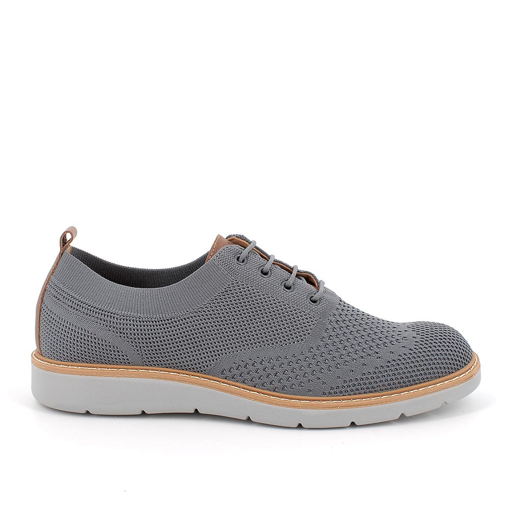 Stringate da uomo grigio, Taglia 44 - IgieCo