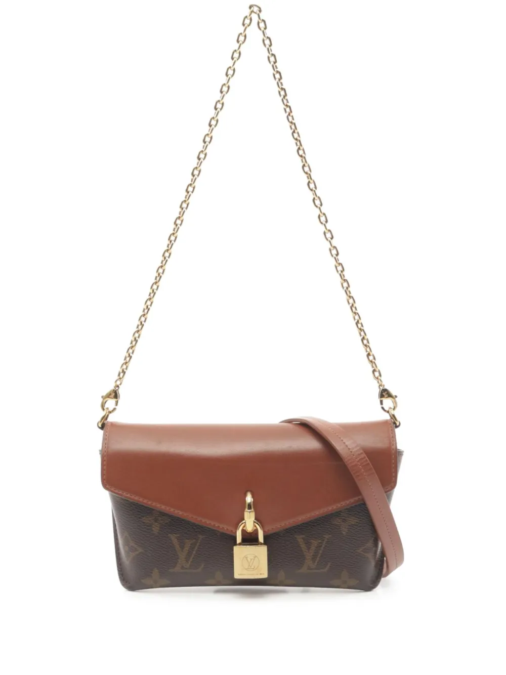 Louis Vuitton Pre-Owned 2021 Padlock On Strap shoulder bag - Marrone