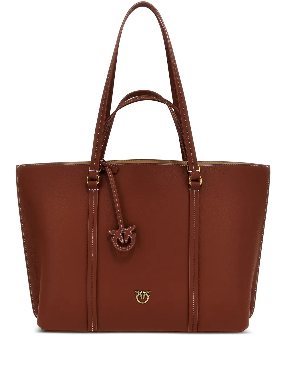 PINKO Carrie tote bag - Marrone