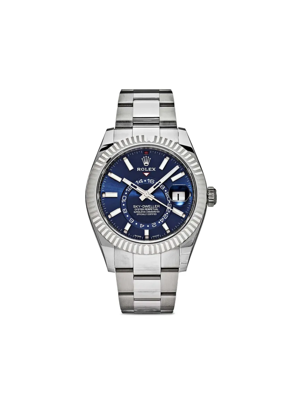 Rolex 2022 pre-owned Sky-Dweller 42mm - Blu