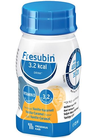 Fresubin 3,2 Kcal Drink Vaniglia Caramello 4 X 125 Ml
