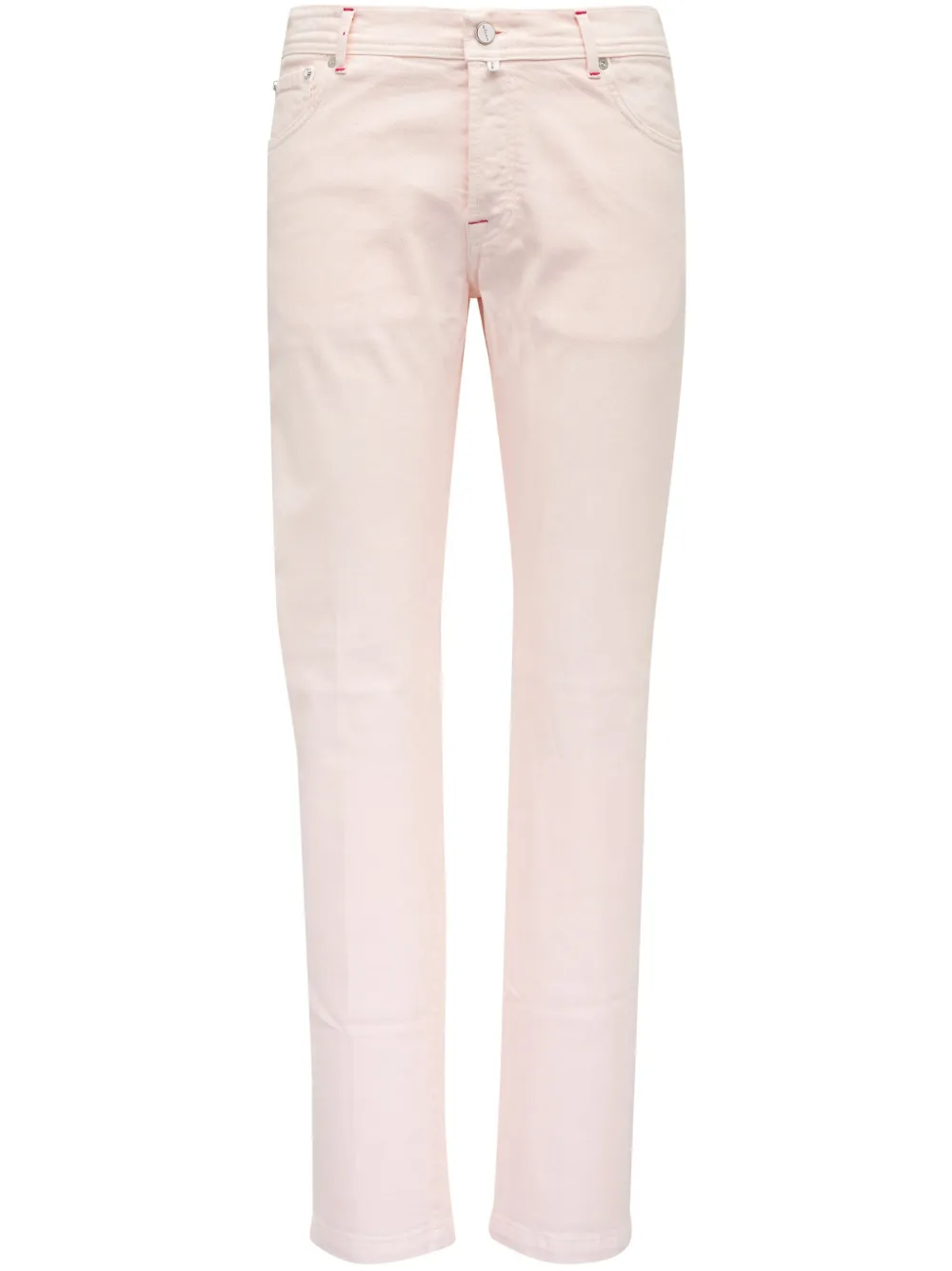 Kiton Jeans skinny in cotone - Rosa