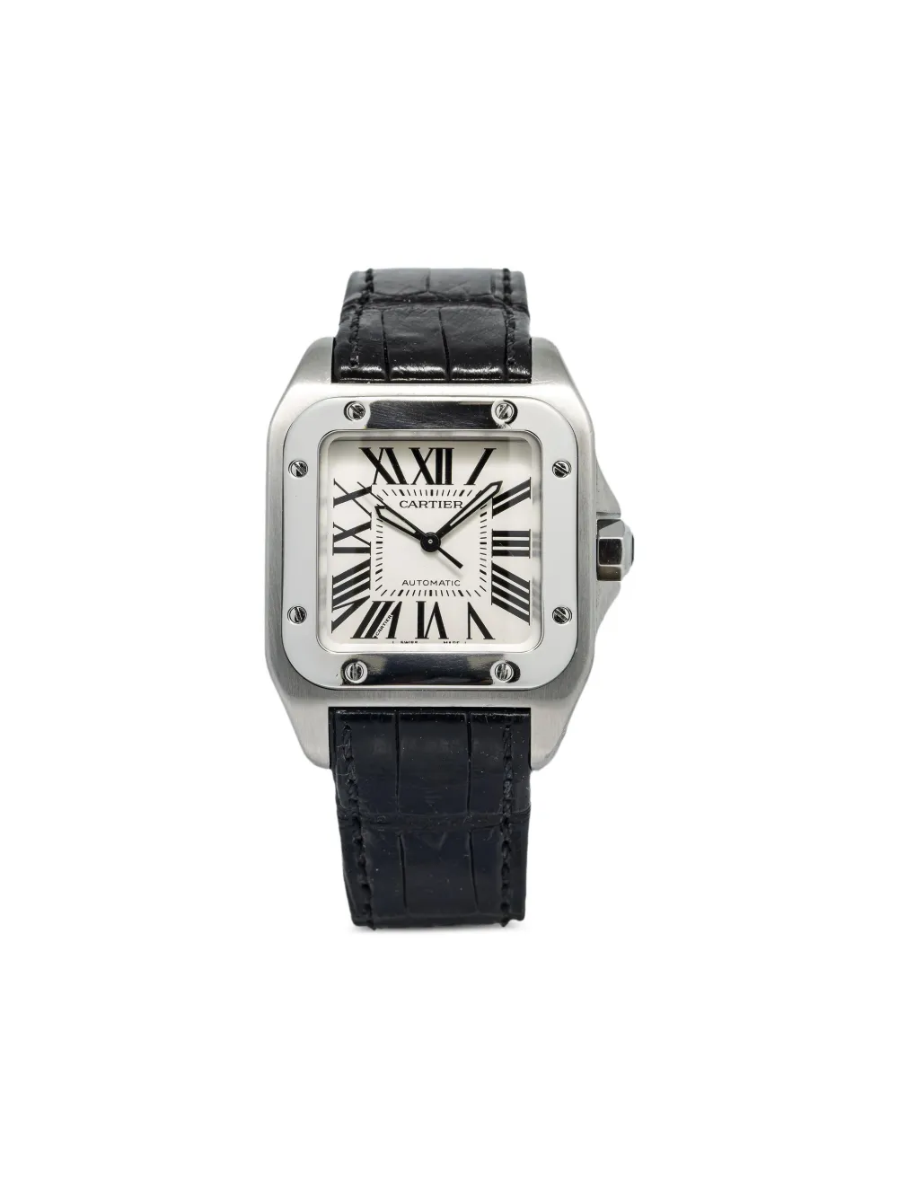 Cartier Orologio Santos 100 33mm Pre-owned - Bianco