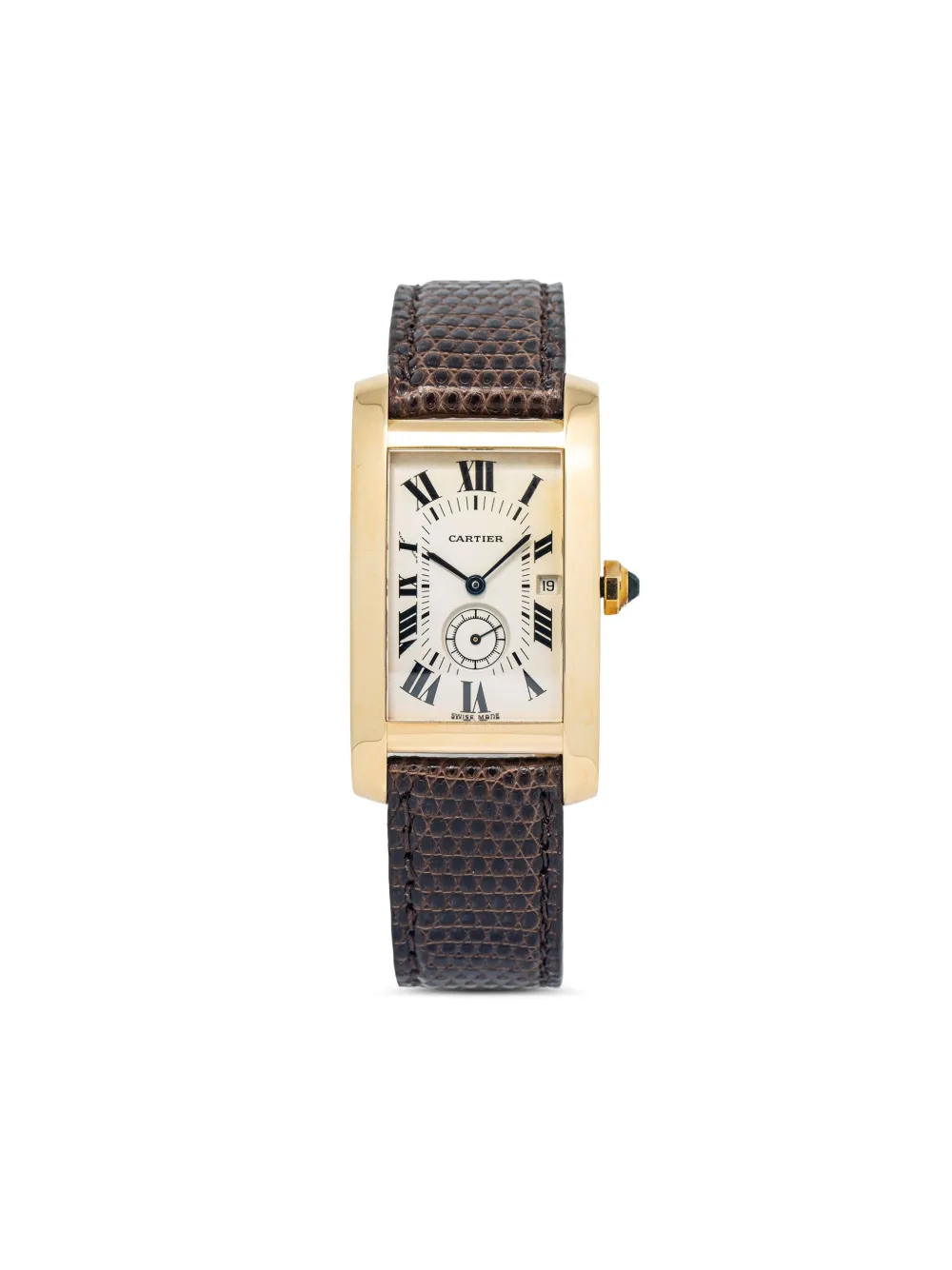 Cartier Orologio Tank Americaine 24mm Pre-owned - Bianco