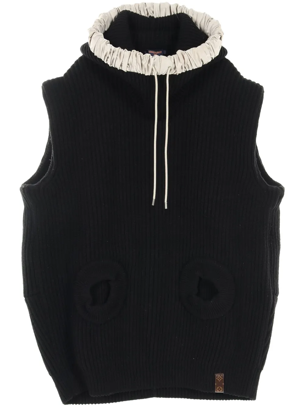 Louis Vuitton Pre-Owned 2010s sleeveless jumper - Nero