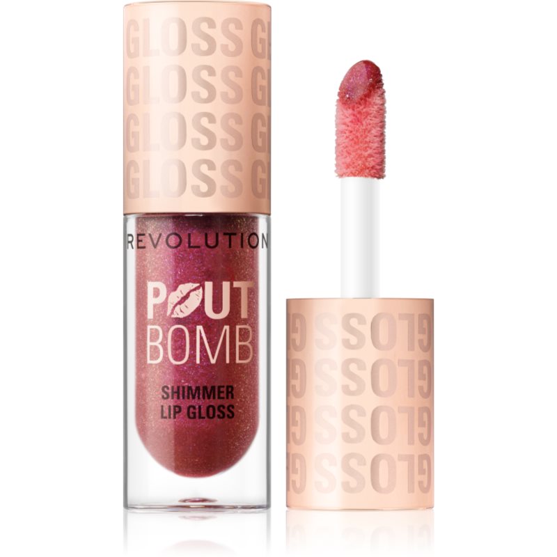 Makeup Revolution Shimmer Gloss Lucidalabbra Brillante Colore 4.5 Ml