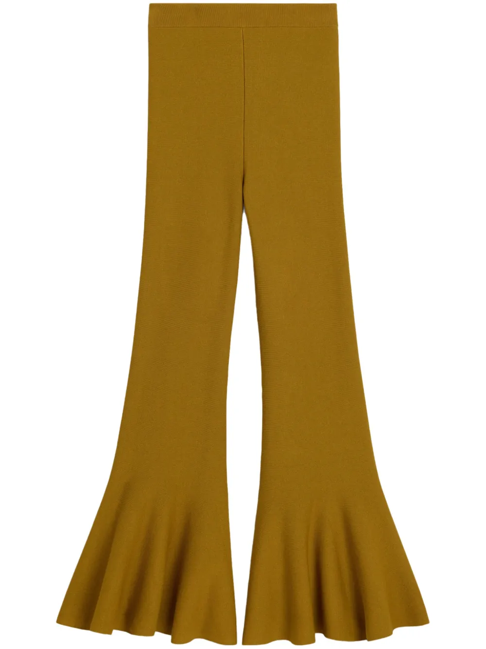 AMI Paris Pantaloni Godet - Giallo