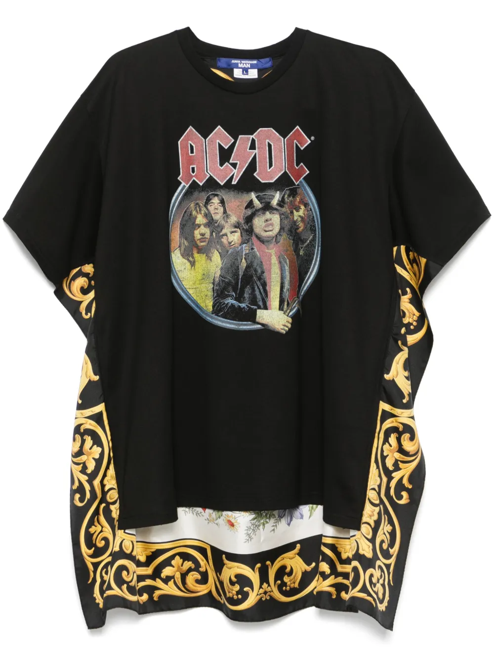 Junya Watanabe MAN ACDC printed T-shirt - Nero