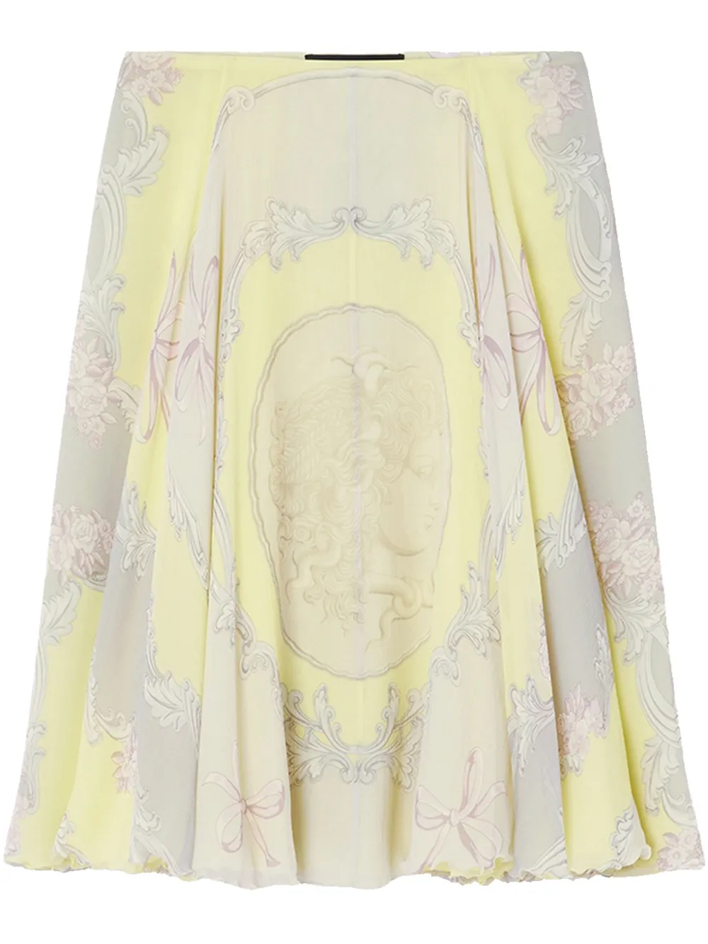 Versace silk skirt - Giallo
