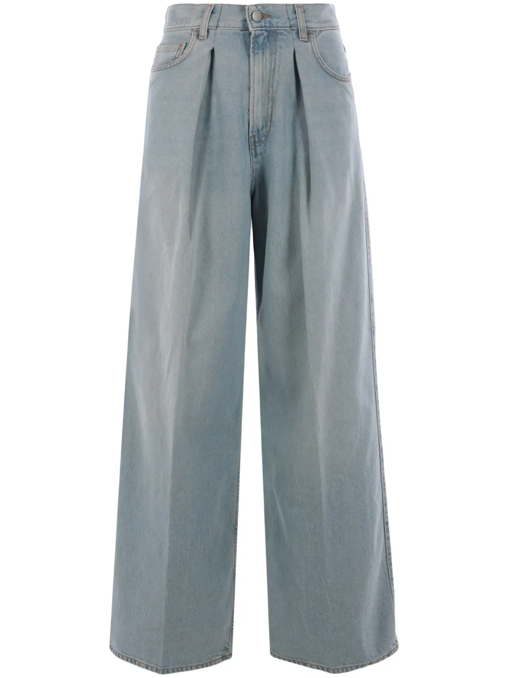 Haikure wide-leg jeans - Blu