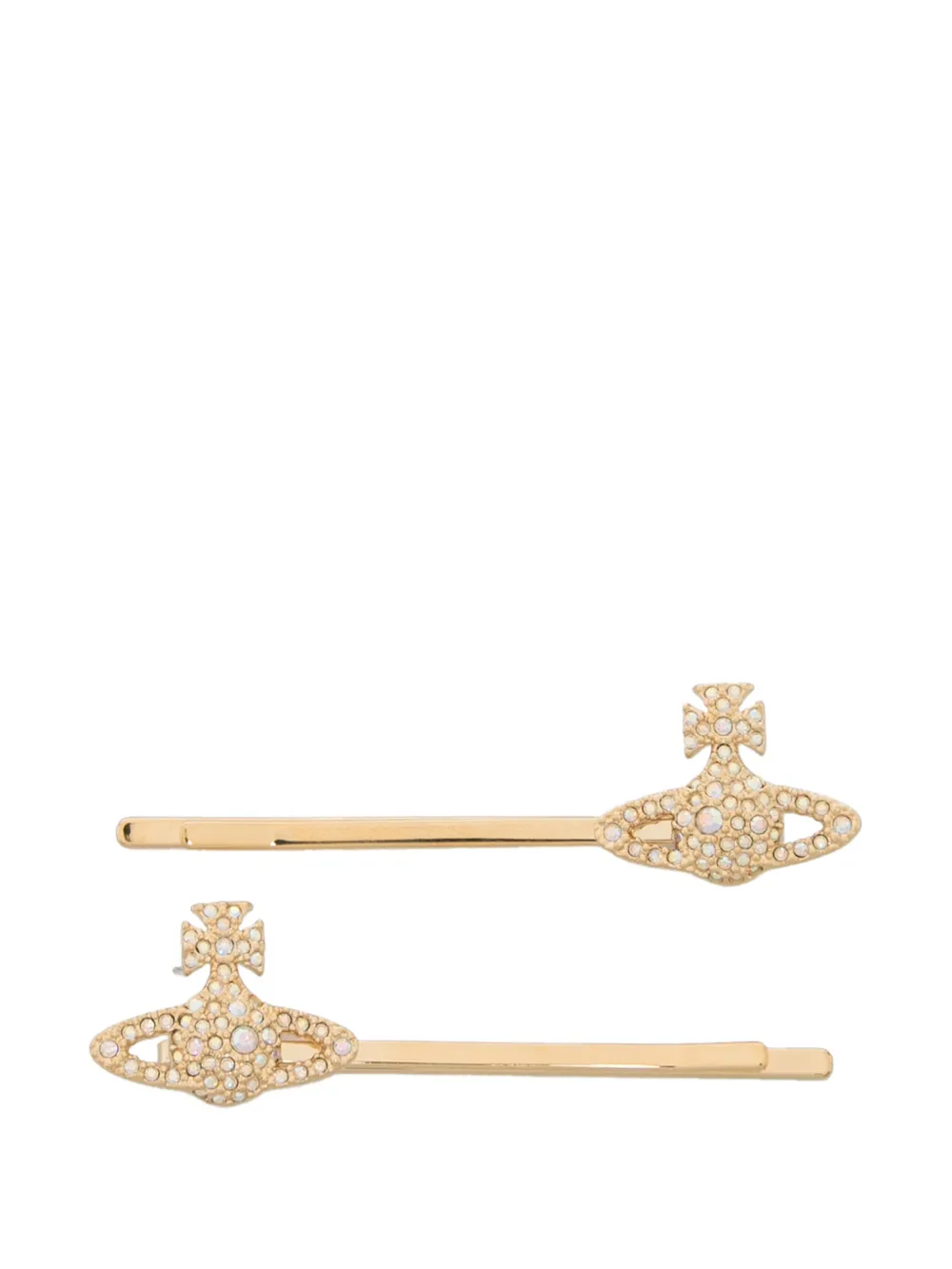 Vivienne Westwood Grace Bobby hair pin - Oro