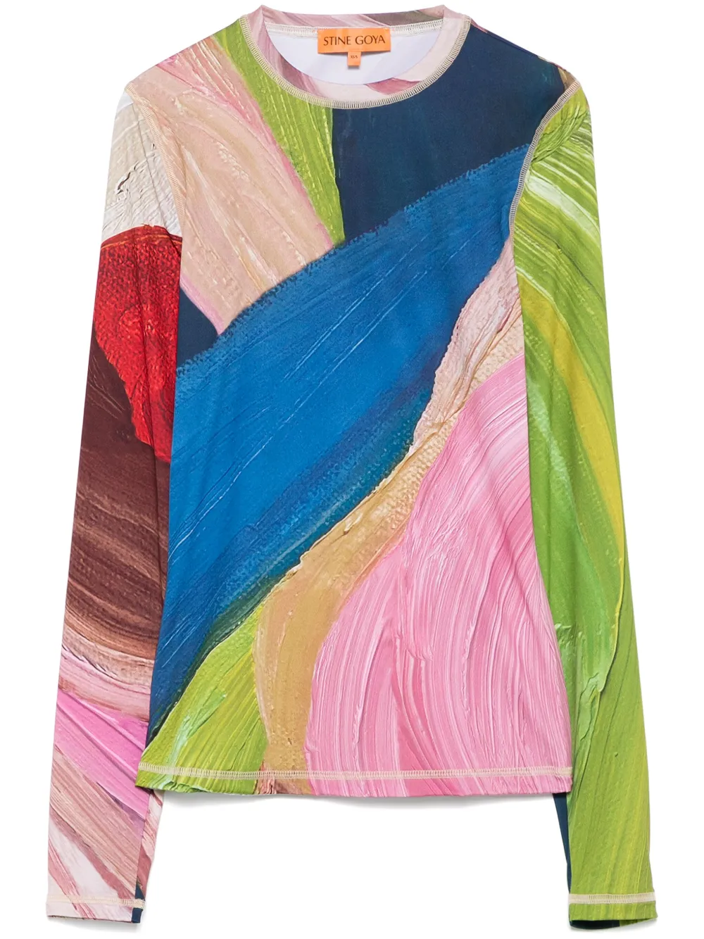 Stine Goya Top a maniche lunghe - Blu