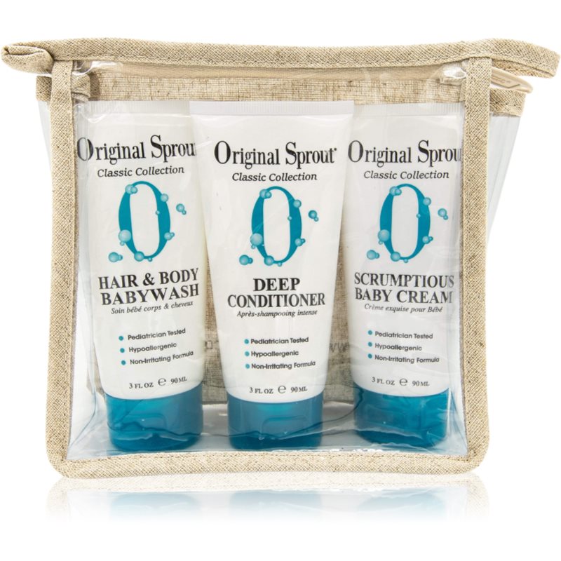 Original Sprout Travel Trio Set Di Cosmetici Da Viaggio Per Bambini