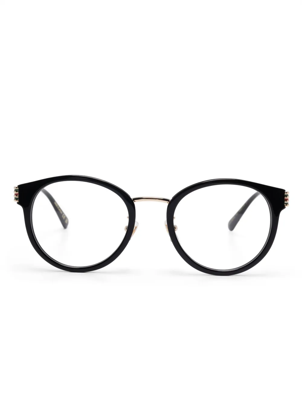 Gucci Eyewear round-frame glasses - Nero