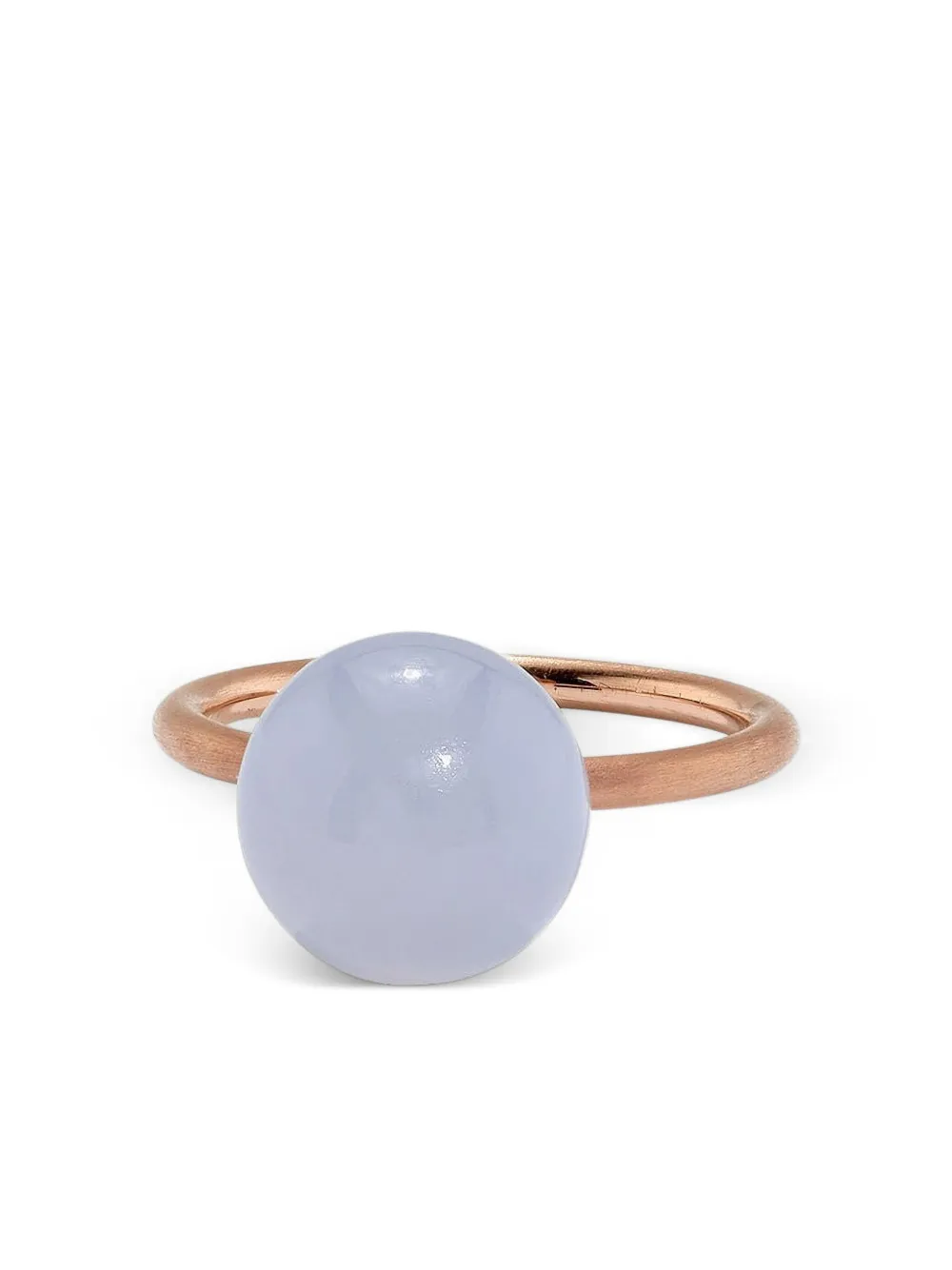 Irene Neuwirth 18kt rose gold Medium Gumball chalcedony ring - Rosa
