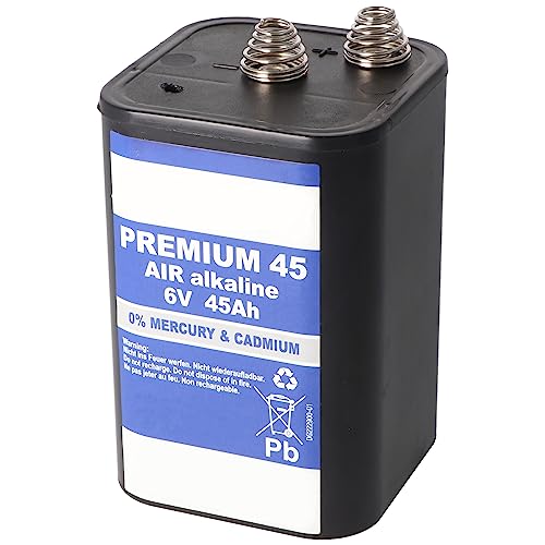 Xcell Premium 45 Batteria Speciale 4R25 Contatto A Molla Zinco-Aria 6 V 45000 Mah 1 Pz.