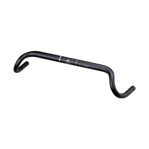 Spank Flare 25 Vibrocore Drop Bar, Gruccia Per Ghiaia/Strada Unisex-Adulto, Nero, 460Mm