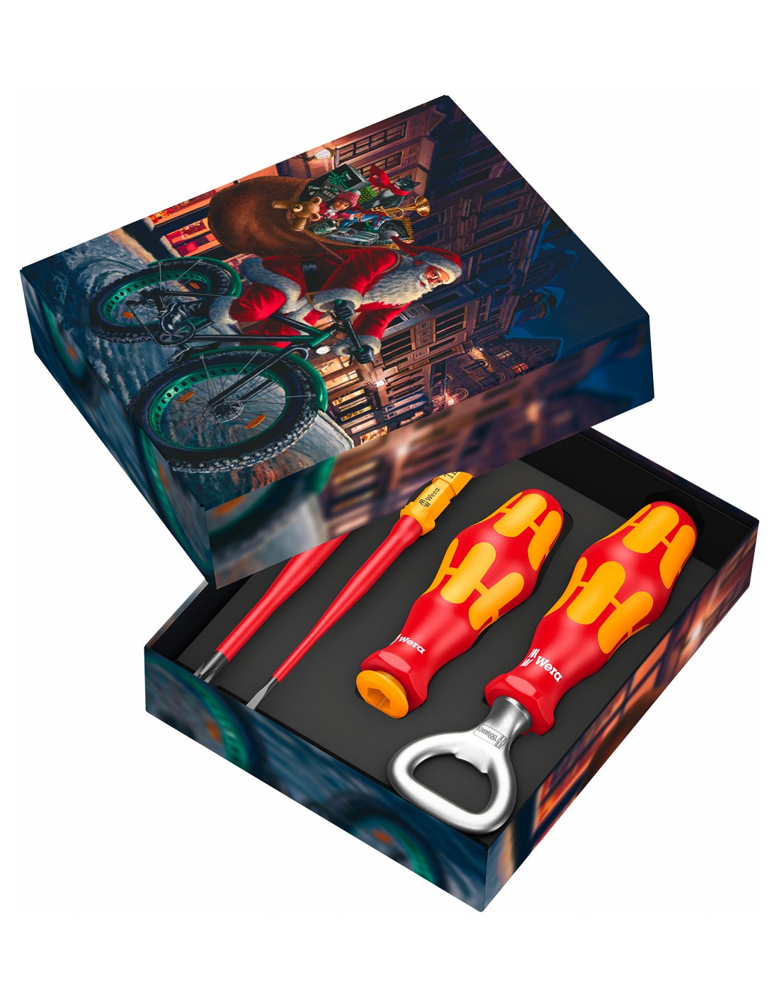 Wera kraftform kompakt vde set natale 2024 (4 pezzi) 4013288232755