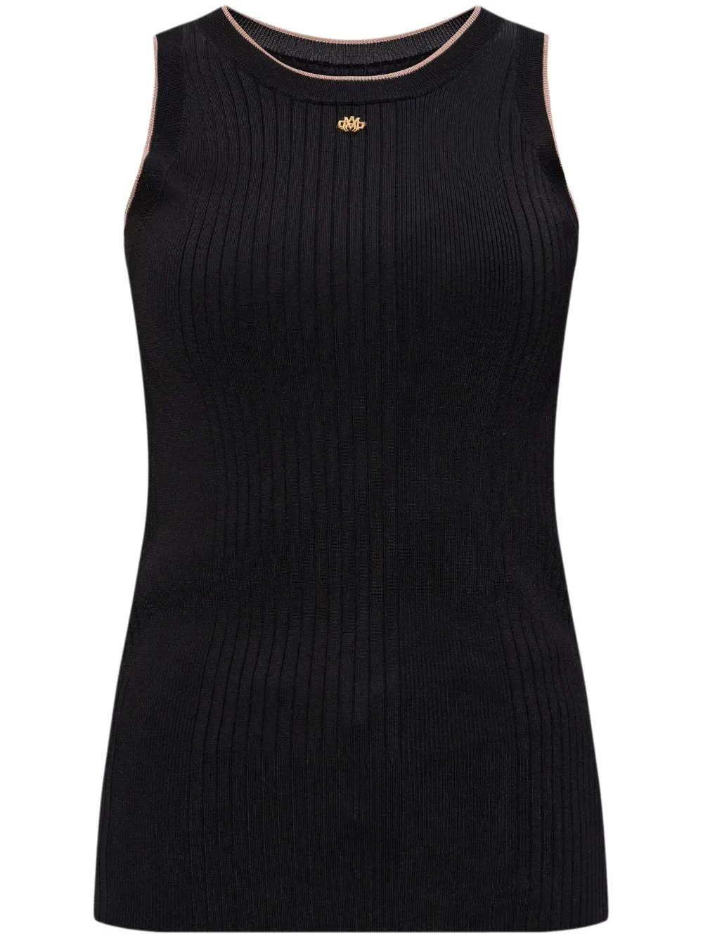 AMIRI logo-plaque tank top - Nero