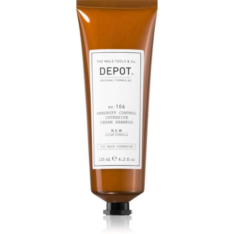 Depot No. 106 Dandruff Control Intensive Cream Shampoo Shampoo Contro La Forfora 125 Ml