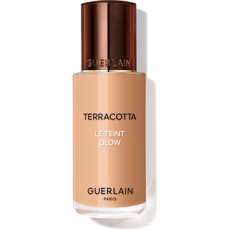 Guerlain Terracotta Le Teint Glow Fondotinta Illuminante Liquido Per Un Look Naturale Colore 4N Neutral 35 Ml
