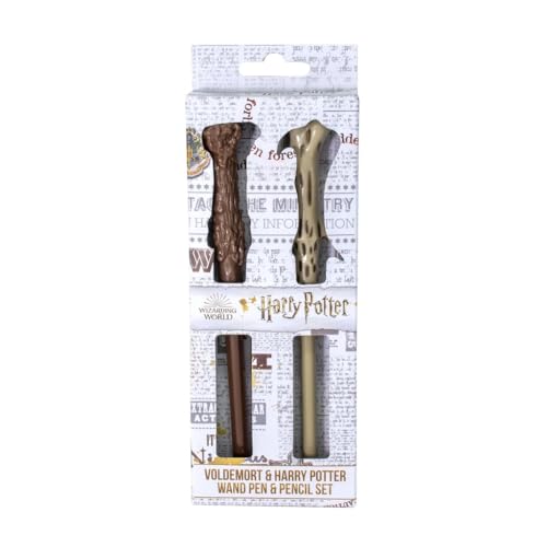 Harry Potter - Baguette D'Harry & De Voldemort - Set De 2 Stylos