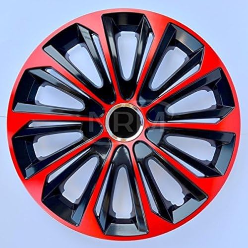 4× Nrm Radkappen Strong Extra 14″ Rot