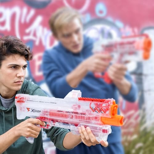 X-Shot-Chaos-Ragequit Faze - Blaster A Sfera Trasparente Con 24 Sfere