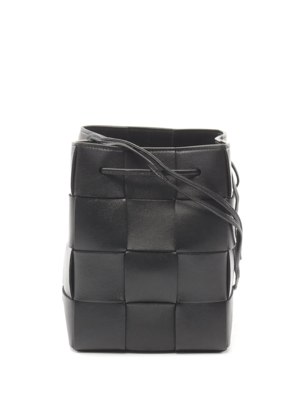 Bottega Veneta Pre-Owned 2020s small Cassette bucket bag - Nero