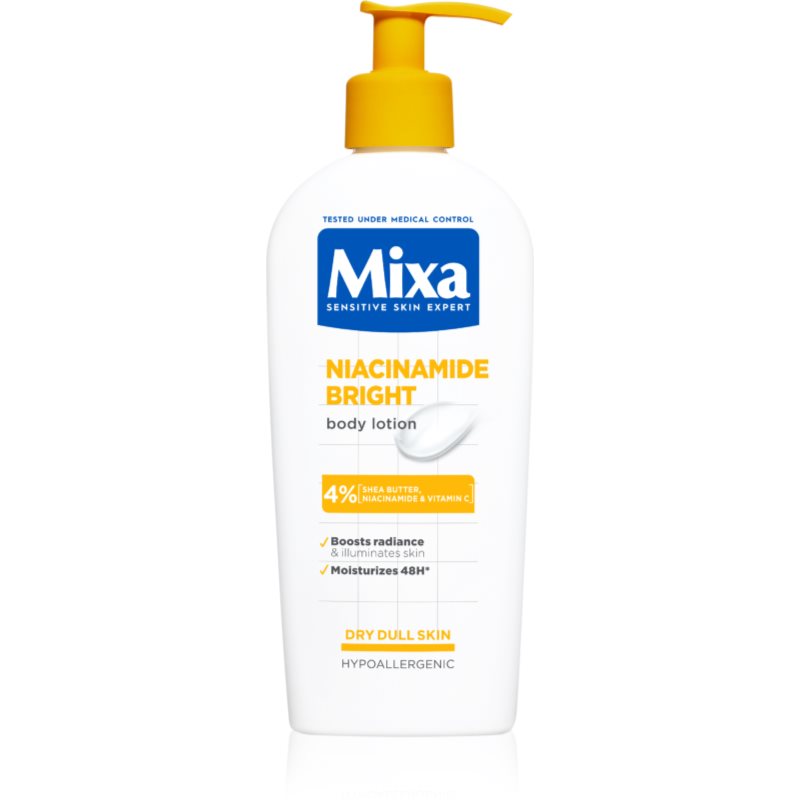 Mixa Niacinamide Bright Latte Corpo Illuminante E Idratante 250 Ml
