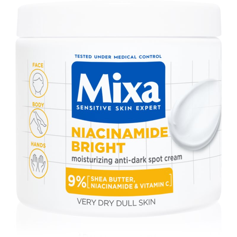 Mixa Niacinamide Bright Crema Corpo Illuminante E Idratante 400 Ml