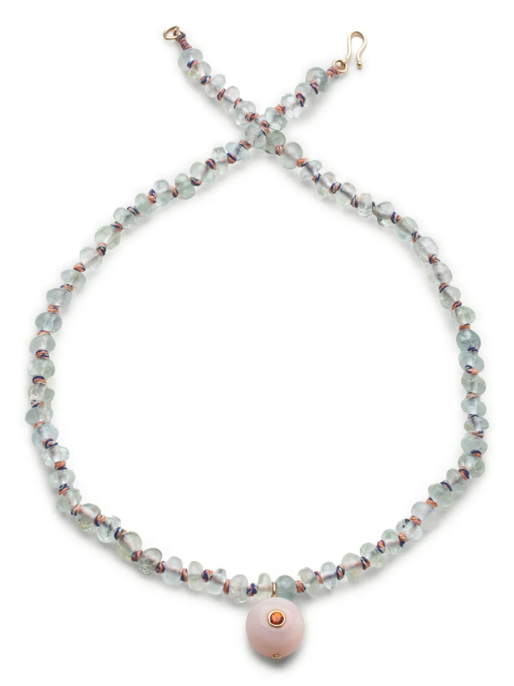 Tamara Taichman 14K yellow gold Candy gemstone necklace - Toni neutri